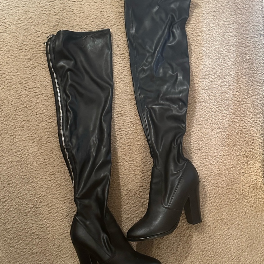 ALDO Black Over-the-Knee Boots